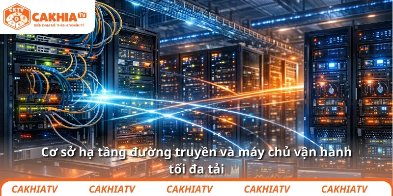 CEO Võ Văn La Hán và câu chuyện về thương hiệu CakhiaTV 2 Cơ sở hạ tầng đường truyền và máy chủ vận hành tối đa tải